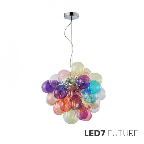 Innerspace - Bubbles Multicolour Chandelier